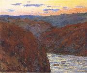 Claude Monet The Creuse,Sunset oil painting reproduction